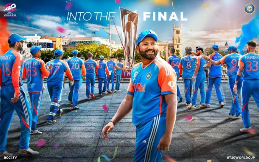 T20 World Cup 2024, IND vs ENG : इंग्लंडचा संघ अडकला भारताच्या फिरकीच्या जाळ्यात; टीम इंडियाची फायनलमध्ये दिमाखात एन्ट्री