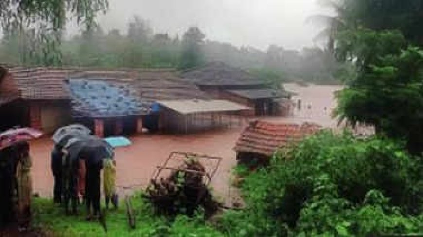 Maharashtra Rain : कोकणात मुसळधार पाऊस, रायगड-रत्नागिरीला रेड अलर्ट, प्रशासन सतर्क