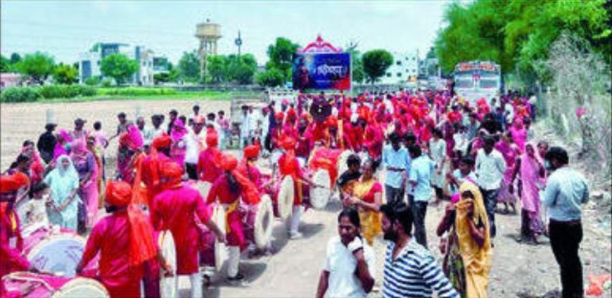 रत्नागिरीतील 'शिवरुद्रा' पथकाने राजस्थानातील नागरिकांना केले मंत्रमुग्ध