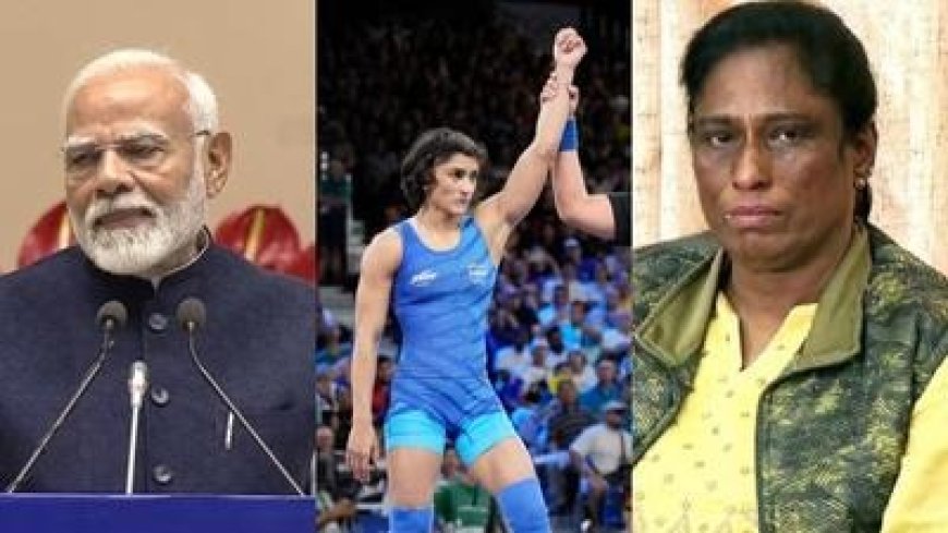 Vinesh Phogat Paris Olympics Disqualification : विनेश फोगटसाठी पंतप्रधान मोदी अॅक्शन मोडमध्ये ! विनेश फोगटसाठी सर्व ते पर्याय तपासा, मोदींची IOA अध्यक्ष पीटी उषांशी चर्चा