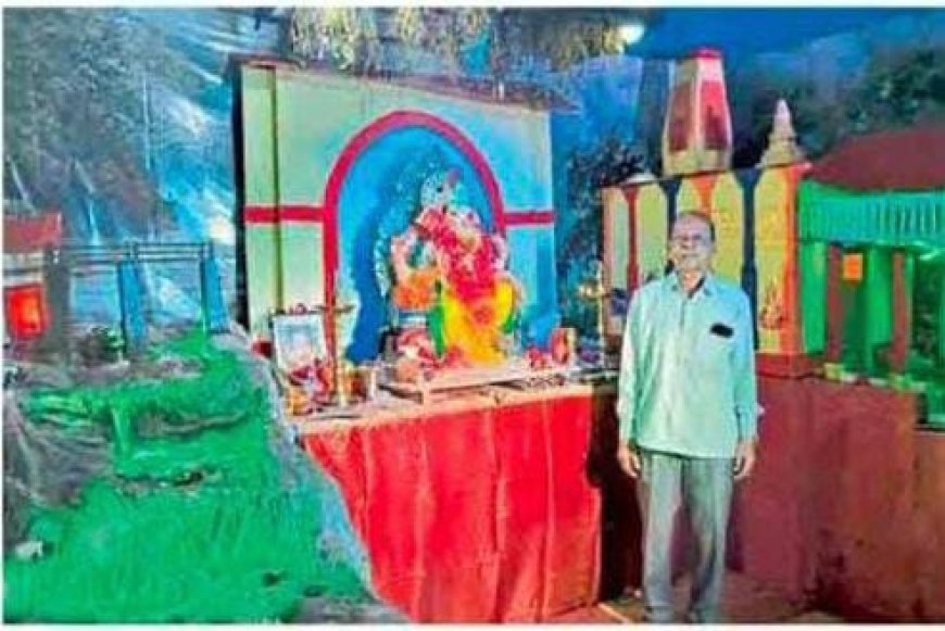 राजापूर : अणसुरेत कणेरी कुटुंबांनी साकारली श्रीदेव धूतपापेश्वरची आरास