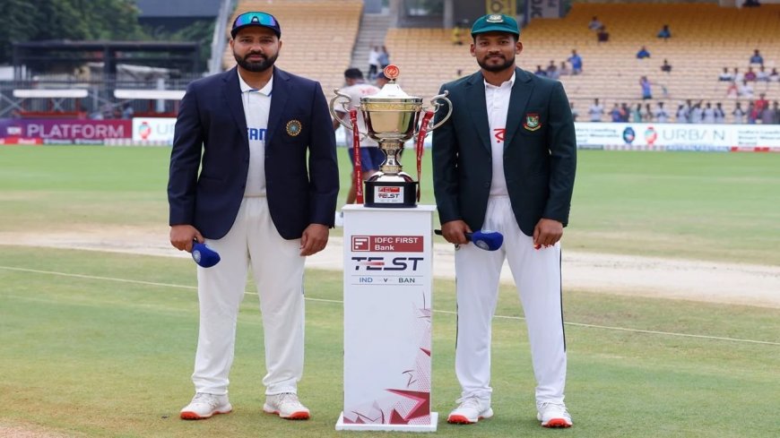 Ind vs Ban 1st Test : भारत आणि बांगलादेश यांच्यातील कसोटीला आजपासून सुरुवात