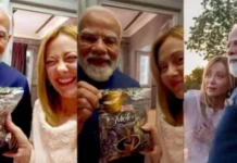 PM Modi and Giorgia Meloni ‘Melody’ Moment: पंतप्रधान मोदींनी मेलोनी यांना दिलं Melody चॉकलेट गिफ्ट