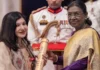 कला क्षेत्र पद्म पुरस्कार: राष्ट्रपतींच्या हस्ते दिग्गज गायक-कलाकारांचा सन्मान; अलका याज्ञिक व सुपरस्टार ममुटी यांना ‘पद्मभूषण’