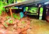 Guhagar Rain Updates: गुहागर तालुक्यात मुसळधार: आरे येथे संरक्षक भिंत कोसळली, जनजीवन विस्कळीत