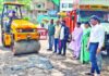 Ratnagiri Potholes Repair : रत्नागिरी शहरातले खड्डे भरले जात आहेत ‘गोल्डन ड्रॉप’ने