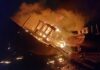 Dapoli Boat Fire News: आंजर्ले येथे पार्किंगमधील मासेमारी बोटींना भीषण आग; २ ते ३ बोटी जळून खाक, लाखो रुपयांचे नुकसान