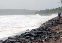 Ratnagiri Coastal Wall: मिऱ्या परिसर सुरक्षित; मुसळधार पावसात आणि उधाणात संरक्षक बंधाऱ्यामुळे मिऱ्या परिसराला मोठा दिलासा