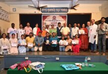 Marathi Abhivachan Spardha Ratnagiri: रत्नागिरीत अखिल भारतीय मराठी नाट्य परिषदेची जिल्हास्तरीय अभिवाचन स्पर्धा उत्साहात पडली पार पडली; कलारंग नाट्य प्रतिष्ठान प्रथम