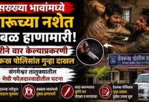 सख्ख्या भावांमध्ये दारूच्या नशेत तुंबळ हाणामारी; सुरीने वार केल्याप्रकरणी देवरूख पोलिसांत गुन्हा दाखल