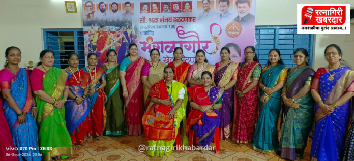प्रभाग क्र. ७ 'ब' मध्ये श्रावणानिमित्त रंगला 'खेळ पैठणीचा'; सौ. पूजा नितीन राठोड ठरल्या विजेत्या!