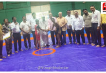 रत्नागिरी तालुका शालेय कुस्ती स्पर्धेला उत्स्फूर्त प्रतिसाद; १२० मल्ल आखाड्यात