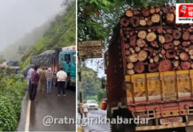 गणेशोत्सव काळात अणुस्कुरा घाटातील अवजड वाहतूक बंद करण्याची मागणी