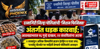 रत्नागिरी जिल्हा पोलिसांची ‘मिशन फिनिक्स’ अंतर्गत धडक कारवाई; आठवडाभरात १६ गुन्हे दाखल, २२ संशयितांना अटक