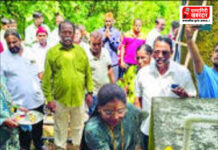 चिंद्रावळे डाफळेवाडी नळपाणी योजनेचे उद्घाटन: जिल्हा परिषद सदस्या नेत्रा ठाकूर यांच्या हस्ते लोकार्पण