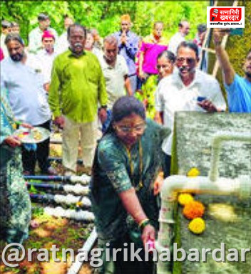 चिंद्रावळे डाफळेवाडी नळपाणी योजनेचे उद्घाटन: जिल्हा परिषद सदस्या नेत्रा ठाकूर यांच्या हस्ते लोकार्पण चिंद्रावळे डाफळेवाडी नळपाणी योजनेचे उद्घाटन: जिल्हा परिषद सदस्या नेत्रा ठाकूर यांच्या हस्ते लोकार्पण
