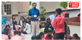 देवरूखमध्ये सहसंवेदना कार्यशाळा उत्साहात संपन्न: 'ब्रेल मॅन ऑफ इंडिया' स्वागत थोरात यांचे विद्यार्थ्यांना मार्गदर्शन