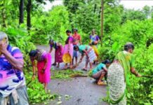Ambaw Ponkshe Cleanliness Drive: गणेशोत्सवानिमित्त आंबव पोंक्षे गावात स्वच्छता अभियान; ग्रामस्थांचा उत्स्फूर्त सहभाग