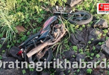 Ambed Budruk Bike Accident: संगमेश्वरजवळ मुंबई-गोवा महामार्गावर भीषण अपघात; चालकाला डुलकी आल्याने दुचाकी खड्ड्यात कोसळली