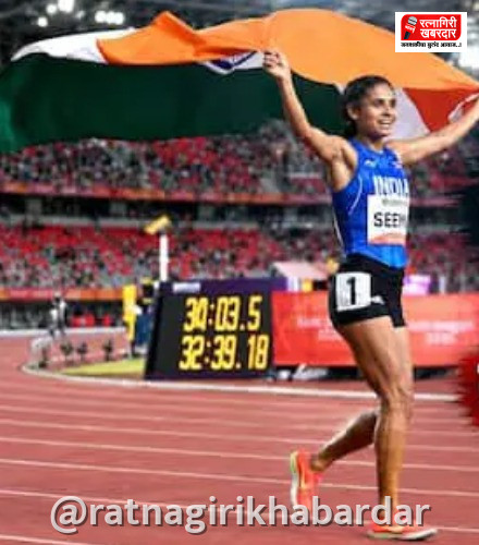 Asian Games 2026 Seema Kumari: आशियाई क्रीडा स्पर्धेत भारताच्या सीमा कुमारीची ऐतिहासिक कामगिरी; १० हजार मीटर शर्यतीत पटकावले कांस्यपदक Asian Games 2026 Seema Kumari: आशियाई क्रीडा स्पर्धेत भारताच्या सीमा कुमारीची ऐतिहासिक कामगिरी; १० हजार मीटर शर्यतीत पटकावले कांस्यपदक