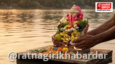 Ganesh Visarjan Ratnagiri: आज अनंत चतुर्दशीला जिल्ह्यातील ३६ हजार २४७ गणरायांना निरोप! Ganesh Visarjan Ratnagiri: आज अनंत चतुर्दशीला जिल्ह्यातील ३६ हजार २४७ गणरायांना निरोप!