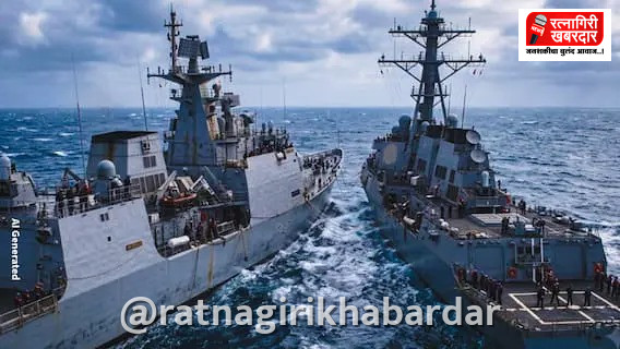 India Pakistan Navy Ship Collision: उत्तर अरबी समुद्रात भारतीय आणि पाकिस्तानी युद्धनौकेची धडक! India Pakistan Navy Ship Collision: उत्तर अरबी समुद्रात भारतीय आणि पाकिस्तानी युद्धनौकेची धडक!