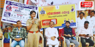 Loksanvad 2026 Ratnagiri: स्मार्टफोन वापरताना सतर्क राहा; सायबर फसवणूक झाल्यास '१९३०' वर संपर्क साधा: पोलीस निरीक्षक स्मिता सुतार