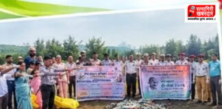 Mandangad Beach Cleanliness Campaign: वेळास समुद्रकिनारी 'सेवा संकल्प अभियाना'अंतर्गत स्वच्छता; ५०० किलो कचऱ्याचे संकलन