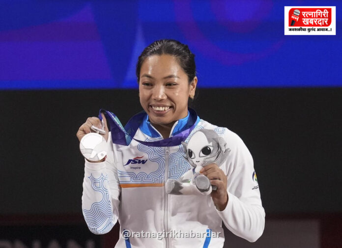 Mirabai Chanu Asian Games 2026: मीराबाई चानूचा आशियाई क्रीडा स्पर्धा २०२६ मध्ये इतिहास; २८ वर्षांनंतर भारताला वेटलिफ्टिंगमध्ये रौप्यपदक