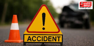 Mumbai Goa Highway Accident News: कोदवली येथे कंटेनर दुभाजकाला आदळून उलटला!