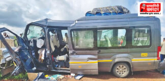 Rajapur Bus Accident: राजापूरजवळ टेम्पो ट्रॅव्हलर मोरीवर आदळून भीषण अपघात; एकाच कुटुंबातील १६ जण जखमी