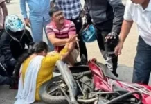 Bike Accident Chiplun: कापसाळ येथे दुचाकी घसरून महिला जखमी