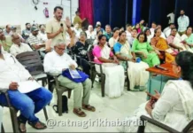Chiplun Road Widening Opposition Meeting: शंकांच्या निराकरणाशिवाय रस्ता रुंदीकरण नाही! नगरचना विभाग धोरवर; पर्यायी रस्ते, मोजणी रेखांकनातील त्रुटींवर प्रशासन निरुत्तर Chiplun Road Widening Opposition Meeting: शंकांच्या निराकरणाशिवाय रस्ता रुंदीकरण नाही! नगरचना विभाग धोरवर; पर्यायी रस्ते, मोजणी रेखांकनातील त्रुटींवर प्रशासन निरुत्तर