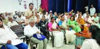 Chiplun Road Widening Opposition Meeting: शंकांच्या निराकरणाशिवाय रस्ता रुंदीकरण नाही! नगरचना विभाग धोरवर; पर्यायी रस्ते, मोजणी रेखांकनातील त्रुटींवर प्रशासन निरुत्तर