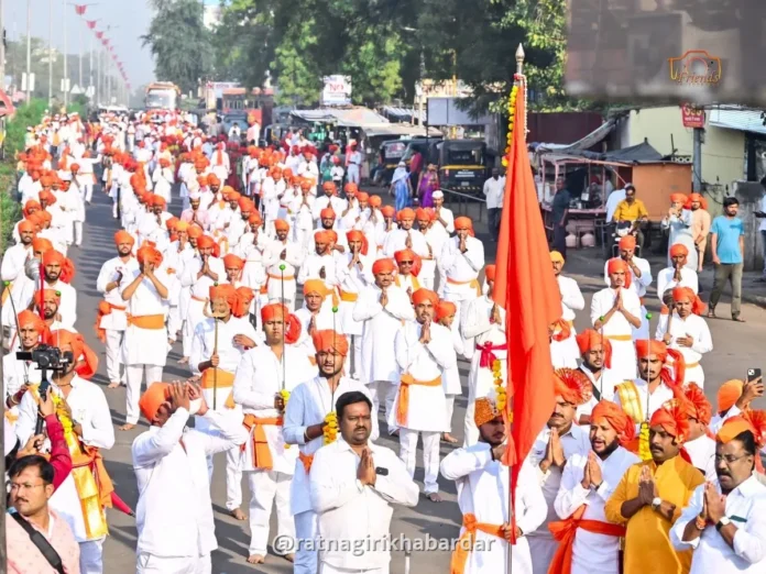 Durga Mata Daud Ratnagiri: रत्नागिरीत श्री शिवप्रतिष्ठान हिंदुस्थानची 'दुर्गामाता दौड' उत्साहात; विजयादशमीला निघणार भव्य महादौड Durga Mata Daud Ratnagiri: रत्नागिरीत श्री शिवप्रतिष्ठान हिंदुस्थानची 'दुर्गामाता दौड' उत्साहात; विजयादशमीला निघणार भव्य महादौड