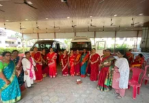 नगरसेविका पूजा पवार यांच्या पुढाकाराने प्रभाग ५ मधील महिलांसाठी मोफत देवी दर्शन सहल; उत्स्फूर्त प्रतिसाद