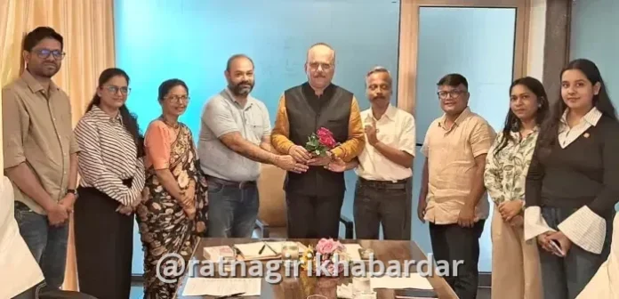 IIA Ratnasindhu Subcenter: आयआयए रत्नसिंधु सबसेंटरच्या नूतन कार्यकारिणीचा पदग्रहण सोहळा संपन्न; मकरंद केसरकर अध्यक्षपदी IIA Ratnasindhu Subcenter: आयआयए रत्नसिंधु सबसेंटरच्या नूतन कार्यकारिणीचा पदग्रहण सोहळा संपन्न; मकरंद केसरकर अध्यक्षपदी