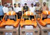 Life Saving Robotic Water Crafts: रत्नागिरीच्या समुद्रकिनाऱ्यांवर पर्यटकांच्या सुरक्षेसाठी ५ ‘रोबोटिक वॉटर क्राफ्ट’ दाखल; पालकमंत्र्यांच्या हस्ते पोलीस दलाला सुपूर्द