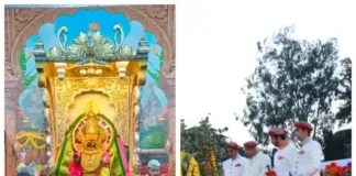 Kolhapur Dasara Sohala: ऐतिहासिक दसरा चौकात शाही लवाजम्यात पार पडला शमी पूजन सोहळा; करवीरवासीयांनी लुटले सोन्याचे प्रतीक