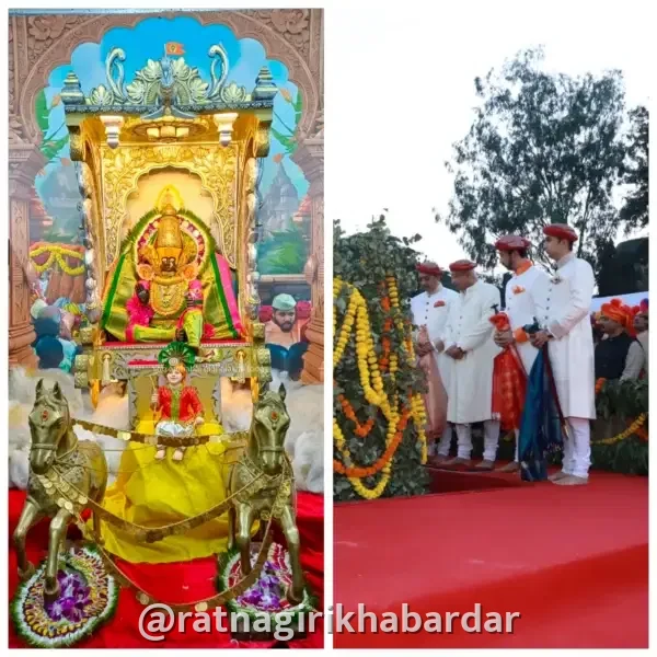 Kolhapur Dasara Sohala: ऐतिहासिक दसरा चौकात शाही लवाजम्यात पार पडला शमी पूजन सोहळा; करवीरवासीयांनी लुटले सोन्याचे प्रतीक Kolhapur Dasara Sohala: ऐतिहासिक दसरा चौकात शाही लवाजम्यात पार पडला शमी पूजन सोहळा; करवीरवासीयांनी लुटले सोन्याचे प्रतीक