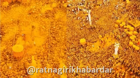 Kolhapur Pattankodoli Yatra: पट्टणकोडोलीच्या श्री विठ्ठल बिरदेव यात्रेला दणक्यात सुरुवात; भंडाऱ्याची उधळण आणि फरांडे बाबांची भाकणूक जाहीर Kolhapur Pattankodoli Yatra: पट्टणकोडोलीच्या श्री विठ्ठल बिरदेव यात्रेला दणक्यात सुरुवात; भंडाऱ्याची उधळण आणि फरांडे बाबांची भाकणूक जाहीर