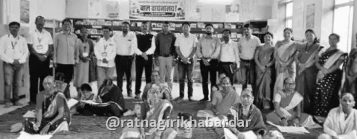 Navbharat Literacy Exam : रत्नागिरी जिल्ह्यात १७,५५८ आजी-आजोबांनी दिली 'नवभारत साक्षरता परीक्षा'; महिलांचा उत्स्फूर्त सहभाग