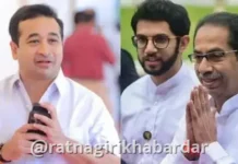 Nitesh Rane: 'एप्रिल-मे मध्ये ठाकरे तुरुंगात असतील'; रवींद्र धंगेकरांच्या वक्तव्यावर आणि संजय राऊतांवर नितेश राणेंचा घणाघात