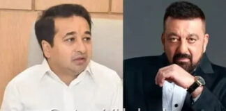 Nitesh Rane Sanjay Dutt Statement: "संजय दत्तने १५ दिवस पाकिस्तानमध्ये जाऊन राहावे"; अभिनेत्याच्या 'त्या' वक्तव्यावर नितेश राणेंचा घणाघाती पलटवार