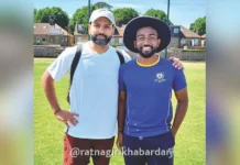 Ratnagiri Aviraj Gawade Cricket: इंग्लंडच्या मिडलसेक्स काऊंटी लीगमध्ये रत्नागिरीच्या अविराज गावडेची धडाकेबाज कामगिरी; दोन हंगामांत १,४१७ धावा आणि ११७ बळी Ratnagiri Aviraj Gawade Cricket: इंग्लंडच्या मिडलसेक्स काऊंटी लीगमध्ये रत्नागिरीच्या अविराज गावडेची धडाकेबाज कामगिरी; दोन हंगामांत १,४१७ धावा आणि ११७ बळी