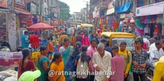Ratnagiri Dasara Festival Market Turnover: दसऱ्याच्या मुहूर्तावर रत्नागिरीच्या बाजारपेठेत कोट्यवधींची उलाढाल; सुवर्ण पेढ्या आणि वाहनांच्या शोरूम्समध्ये तुफान गर्दी