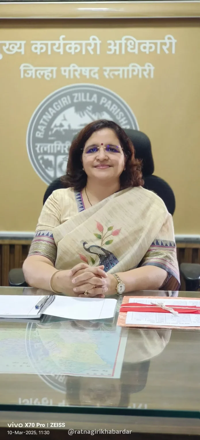 Ratnagiri Jal Jeevan Mission Projects: जलजीवनच्या ४० योजनांची महिनाभरात सुरुवात करा; जि. प. मुख्य कार्यकारी अधिकारी वैदेही रानडे यांचे निर्देश