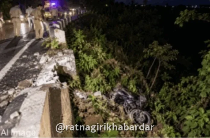 Ratnagiri Kasari Chaperi Bike Accident: कासारी-चाफेरी मार्गावर भीषण अपघात; एका तरुणाचा मृत्यू, दोघे गंभीर