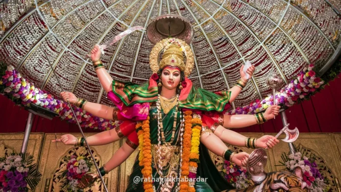 Ratnagiri Navratri Festival 2026: रत्नागिरी जिल्ह्यात नवरात्रोत्सवाचा उत्साह; ५१३ ठिकाणी दुर्गादेवीच्या मूर्तींची भक्तिमय वातावरणात प्रतिष्ठापना