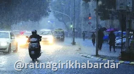 Sindhudurg Rain News: अरबी समुद्रात कमी दाबाचा पट्टा; २७ ते २९ ऑक्टोबरदरम्यान महाराष्ट्रात पावसाचा इशारा Sindhudurg Rain News: अरबी समुद्रात कमी दाबाचा पट्टा; २७ ते २९ ऑक्टोबरदरम्यान महाराष्ट्रात पावसाचा इशारा